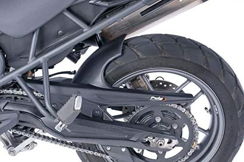 Puig Rear Hugger 6040J, Matt Black, Plastic Material, Perfect Fit for Enhanced Aesthetics