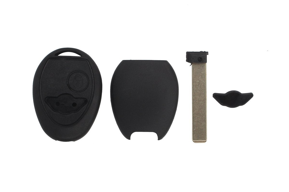 MOTOKU 2pcs Key FOB Shell Remote Case Replacement for 2002-2005 Mini Cooper R50 R53 - No Chip Included