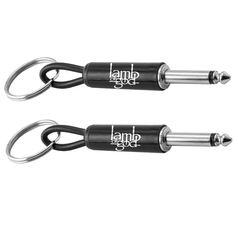 Pluginz Guitar Plug Keychains (Lamb of God 2 pack)
