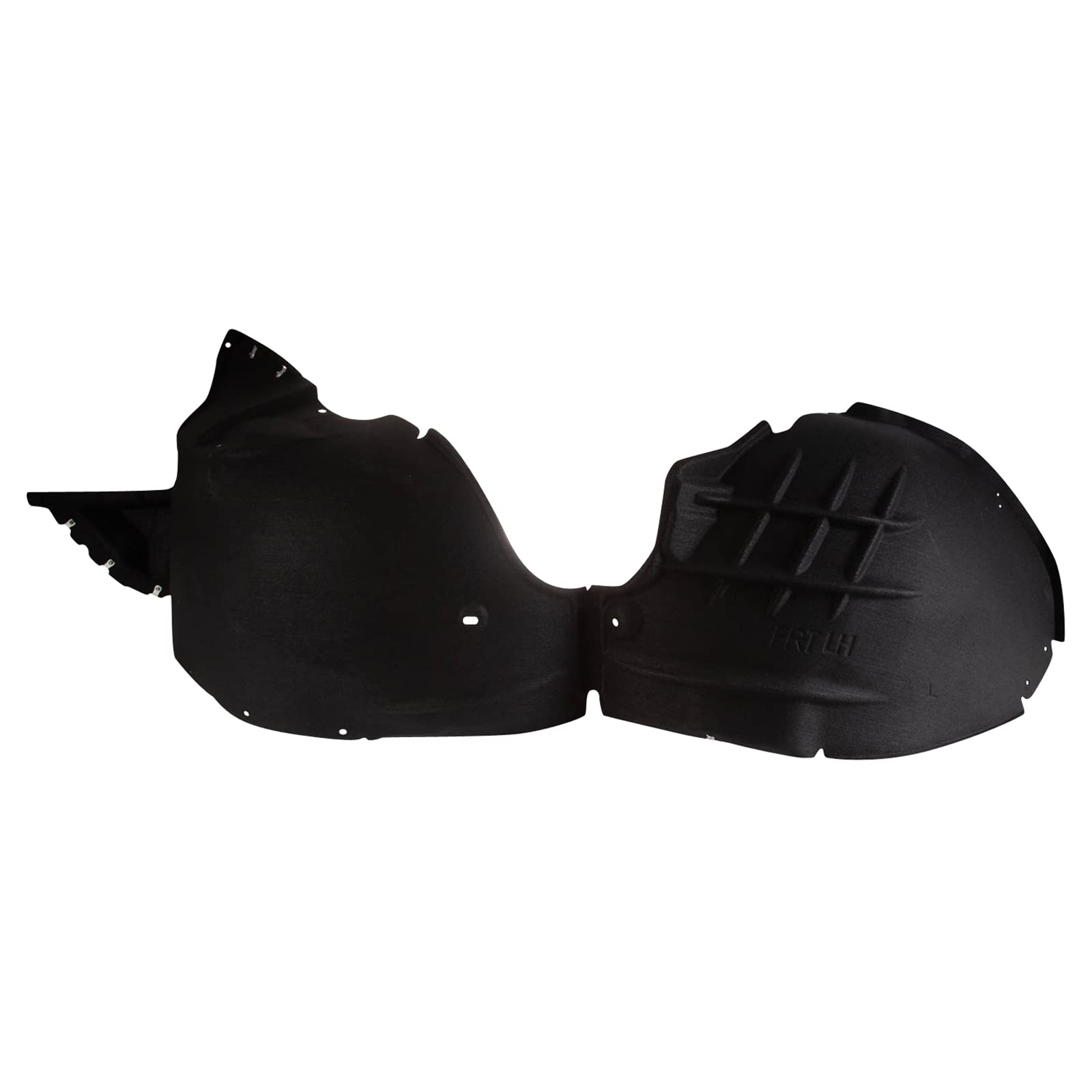 Trq Front Inner Fender Liner Set Compatible With 2018-2022 Buick Enclave Gm1248291 Gm1249291