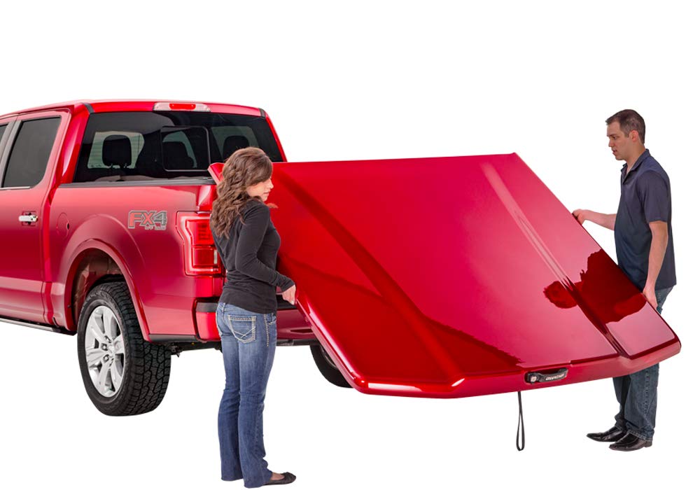 Realtruck Undercover Elite Lx One-Piece Truck Bed Tonneau Cover | Uc2158L-J7 | Fits 2015 - 2020 Ford F-150 (J7 - Magnetic Effect