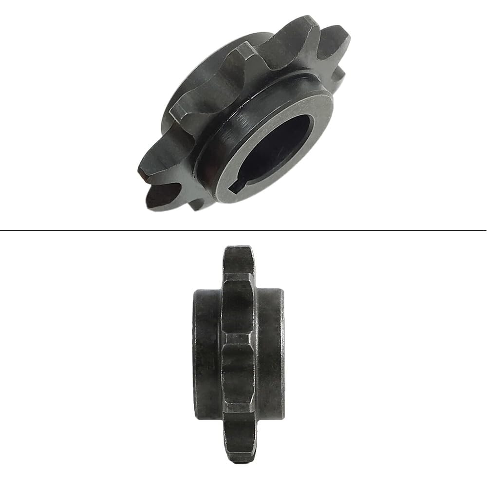 Chikia 2Pcs Coleman Ct200U 10 Tooth Front Chain Sprocket #40#41 420 Chain Sprocket With 5/8'' Bore For Coleman Ct200U Bt200X Kt1