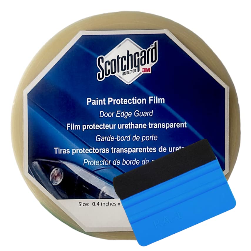 3M 8 Mil Paint Protection Film Roll 0.4Inches X 20Yd Edge Guards Ppf Pro Series 200 Guard Clear Door Sill Universal Door Edge Protector Scratch Ppf Sleek Look Reliable Defense Against Wear And Tear