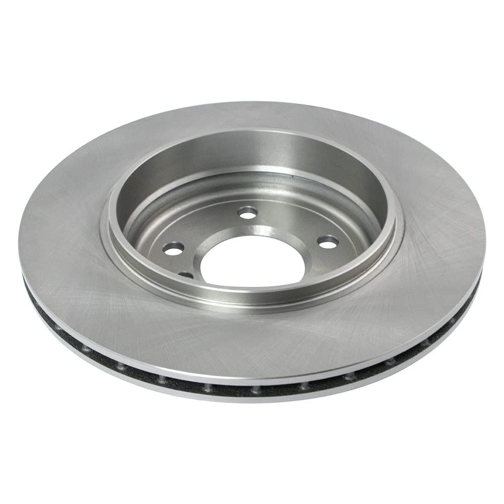 Trq Rear Brake Rotors Set Vented Compatible With 2001-2006 Bmw 330Ci 2001-2005 330I 330Xi