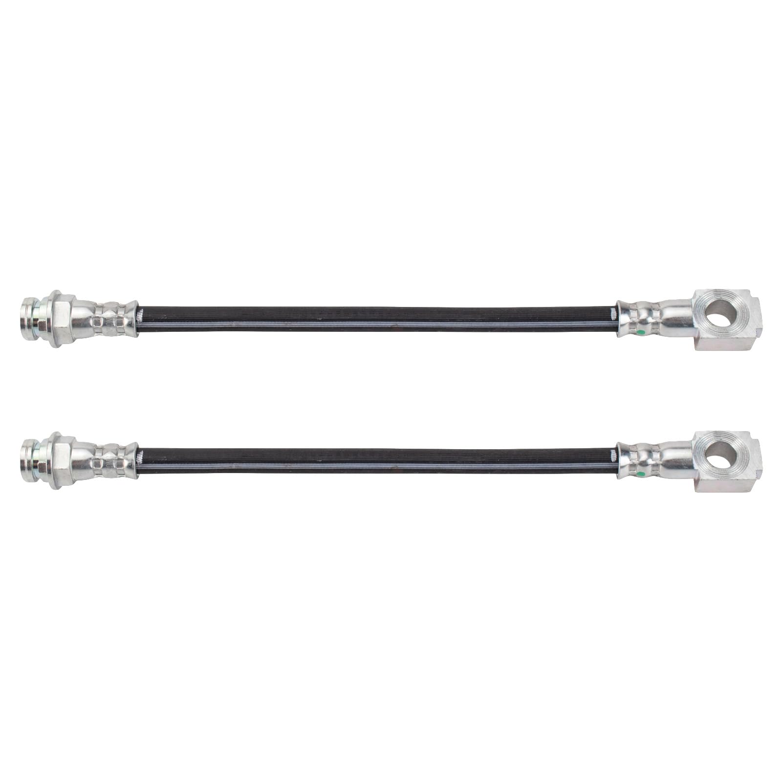 Trq Rear Brake Hose Set Compatible With 1998-2005 Chevrolet Blazer 1998-2001 Gmc Jimmy