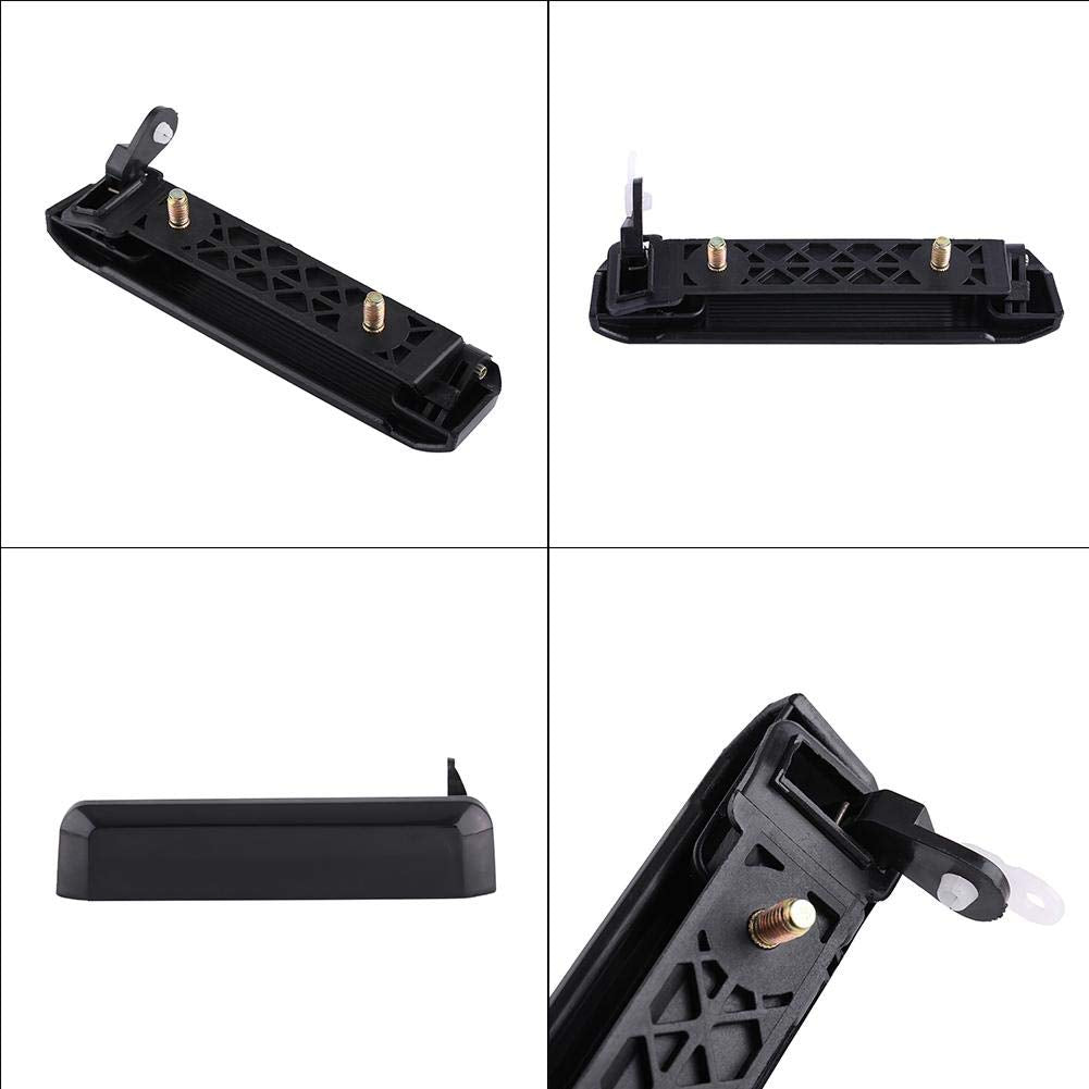 Car Exterior Door Handle, 1 Pair Car Front Left + Right Outside Exterior Door Handle For Nissan D21 Hardbody Pickup Pathfind, Black