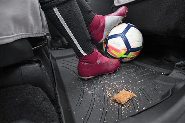 Weathertech Custom Fit Floorliners For Nissan Rogue - 1St Row (4417701), Black