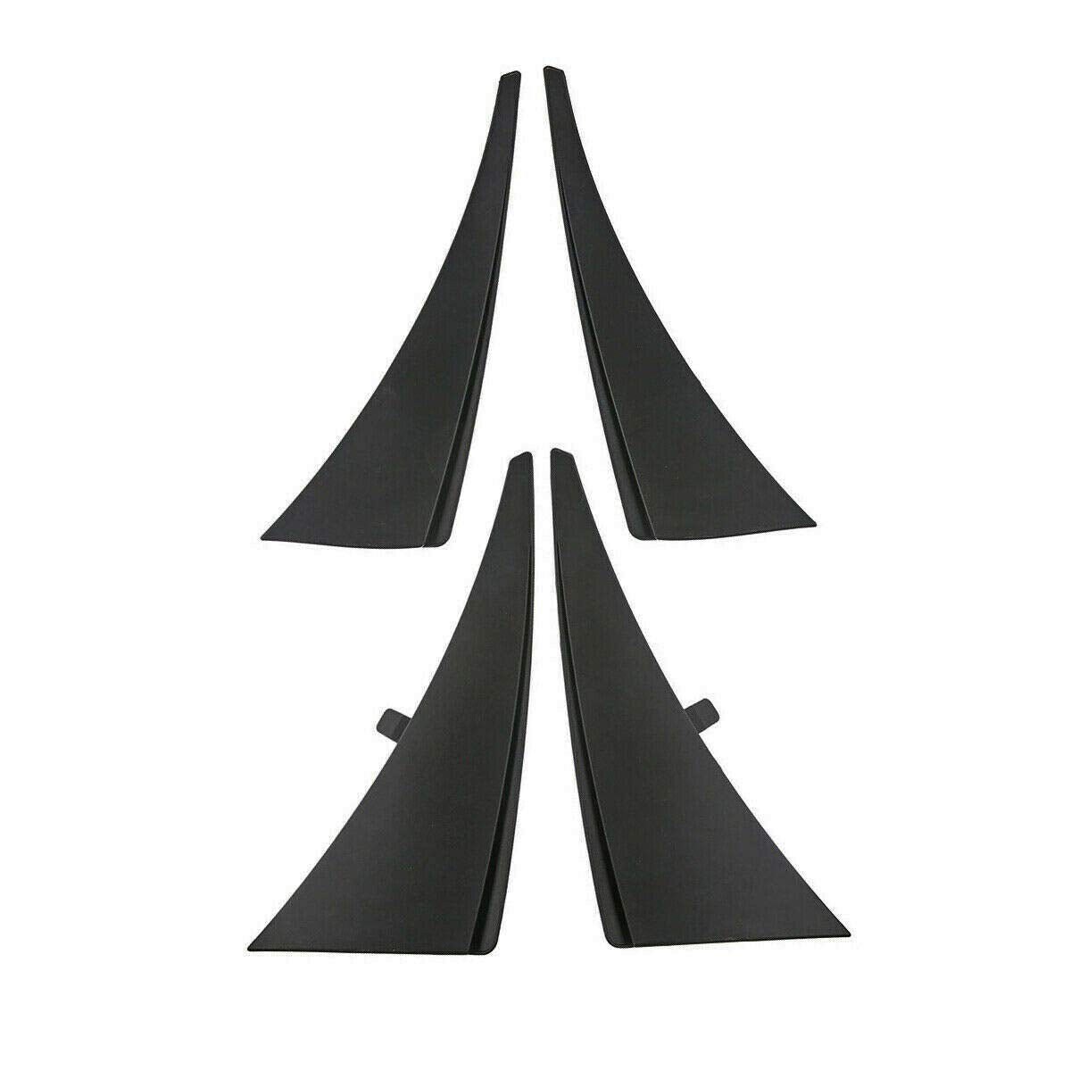 Yhtauto Mud Flaps Splash Guards Replacement For Chevrolet Corvette C7 2014-2019 Convertible Coupe, Mudguards Mudflaps Accessorie