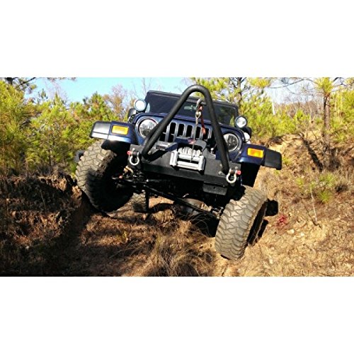 Rugged Ridge Xhd Bumper Stinger | Textured Black, Steel | 11540.13 | Fits Xhd Bumpers From Rugged Ridge