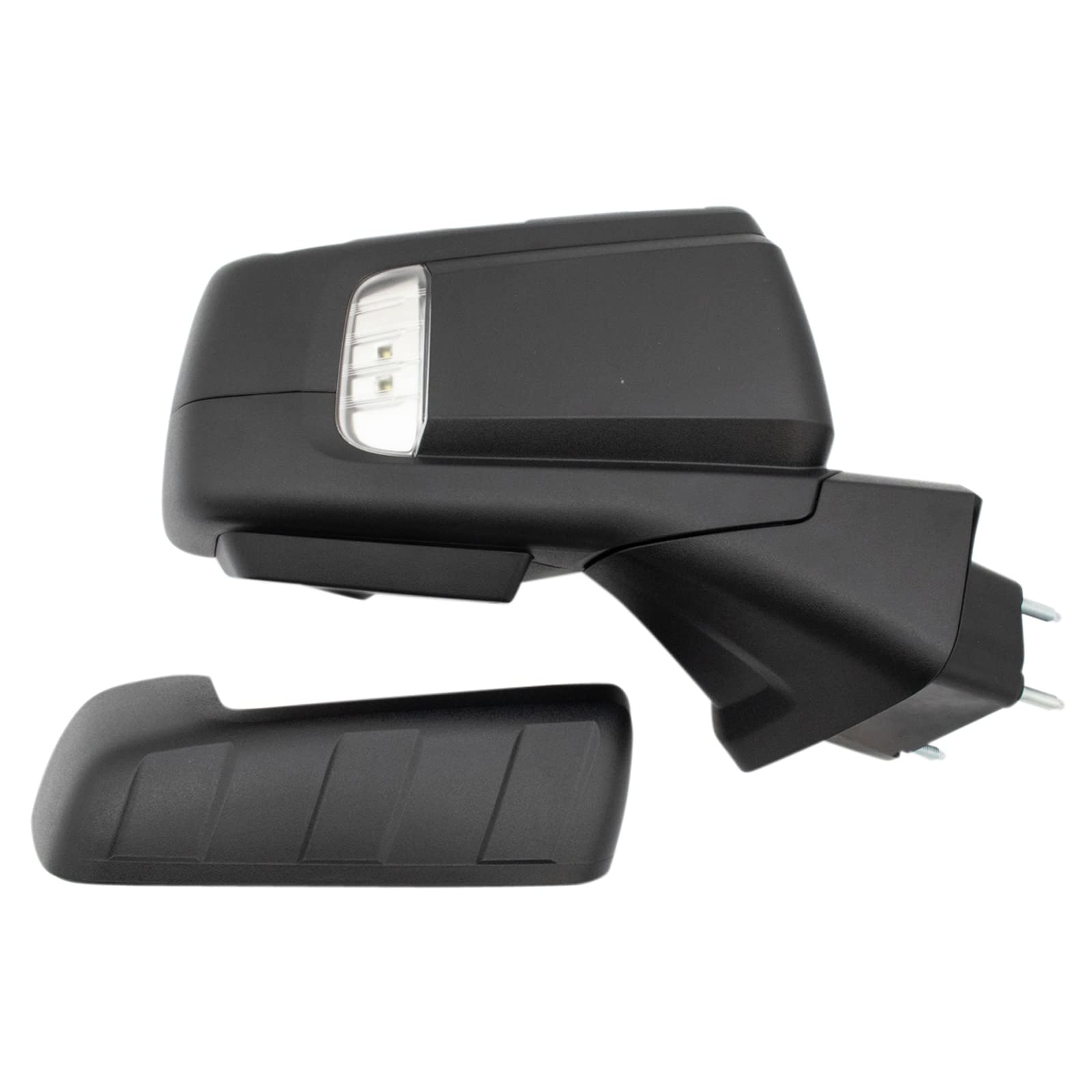 Trq Right Mirror Power Power Folding Without Blind Spot Indicator Passenger Side Compatible With 2019-2021 Chevrolet Silverado 1