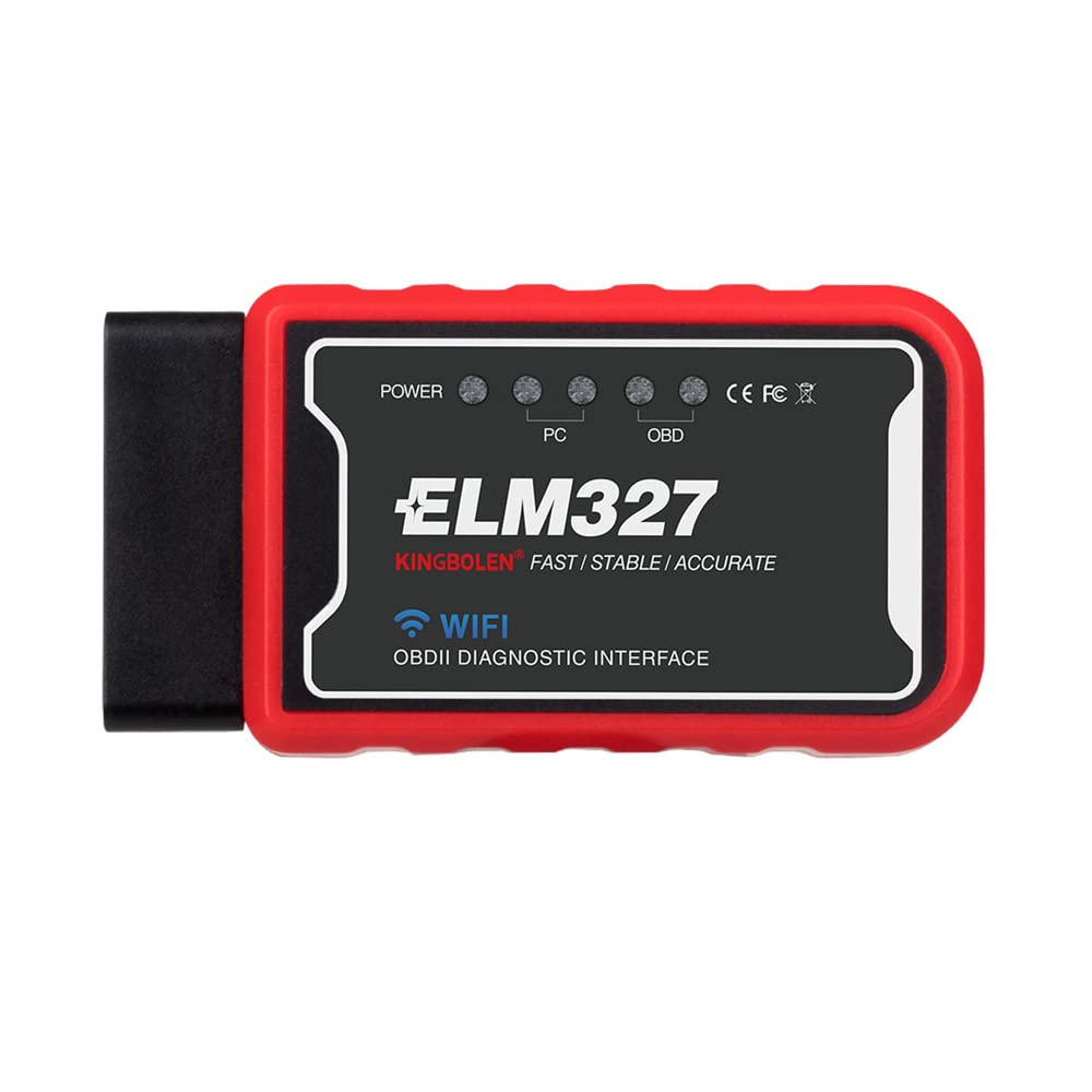 ELM327 OBD2 Scanner WiFi Car Failure Detector OBD OBDII Code Reader Check Engine Light Diagnostic Scan Tool for iOS and Android 