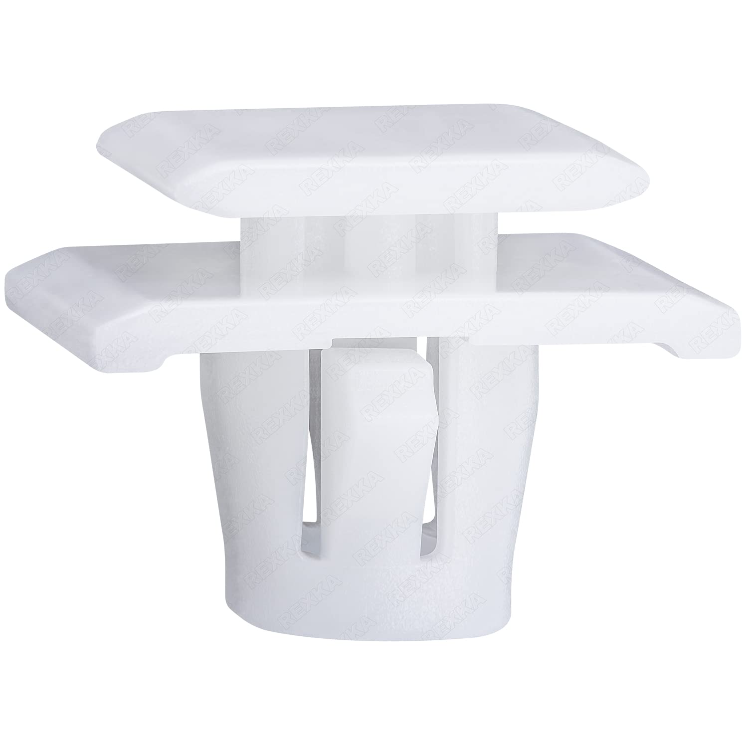 Rexka 10Pcs Lower Outer Door Weatherstrip Clip For Honda 75315-S9A-004