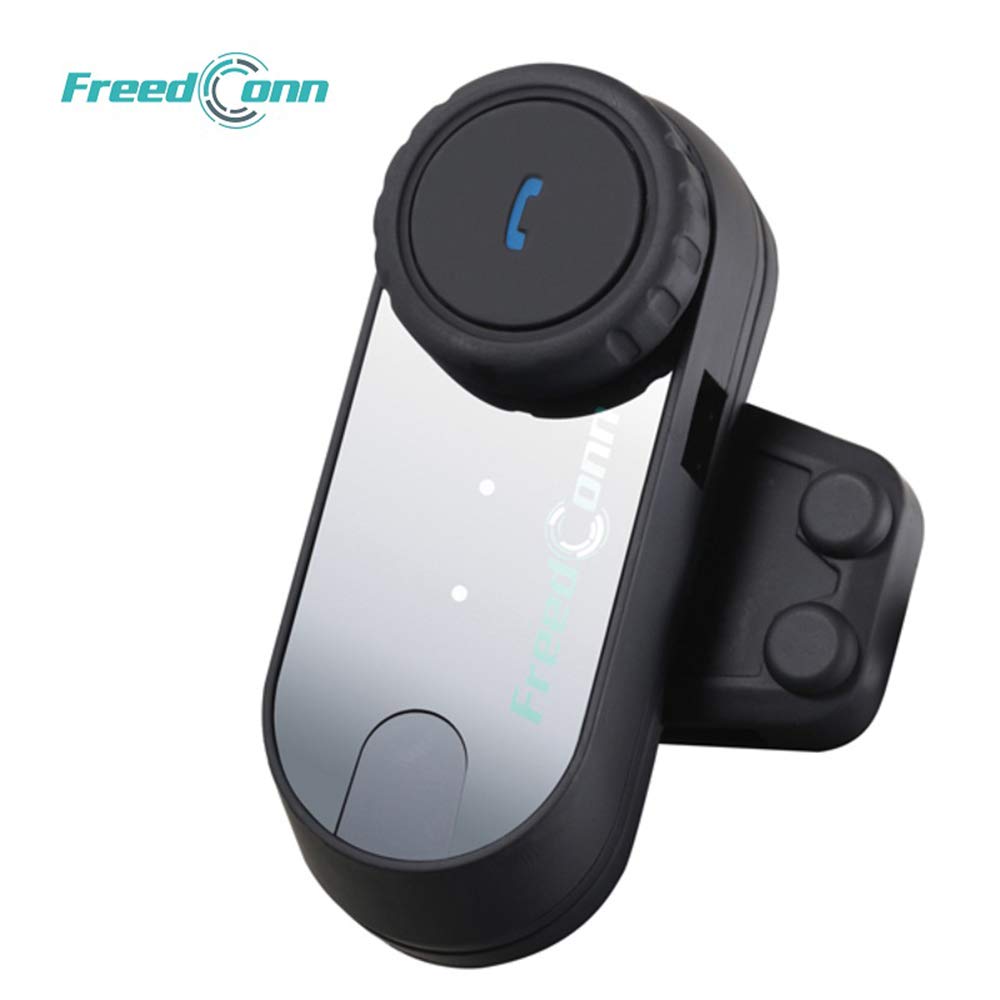 1Storm Motorcycle Bike Full Face Helmet Mechanic + Motorcycle Bluetooth Headset: Skull Green