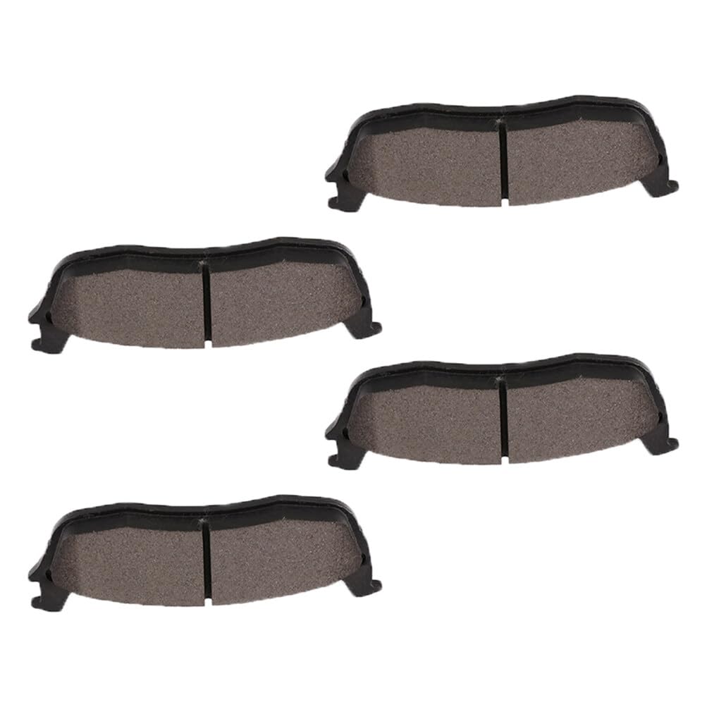 Cciyu D879 Rear Semi-Metallic Disc Brake Pads Kit For Ford Expedition For F-150 For F-150 Heritage For F-250 For Lincoln Blackwo