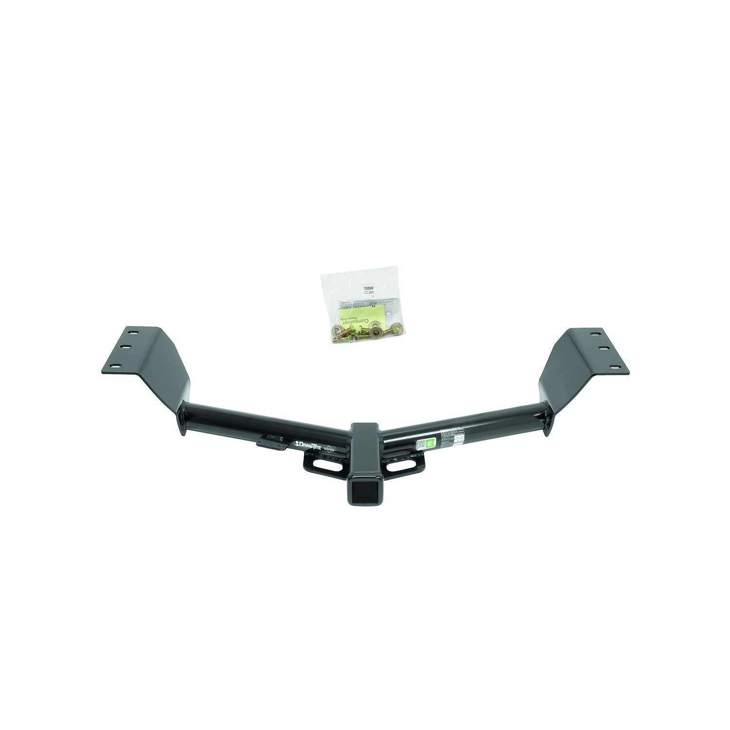 Draw-Tite 75956 Class 3 Trailer Hitch, 2 Inch Square Receiver, Compatible With 2015-2017 Lexus Nx200T