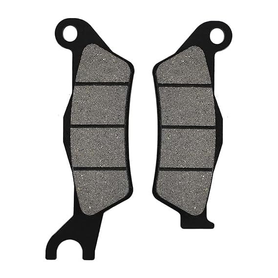 Selvike Brake Disc Pad Compatible For (Black, Aprilia Sr 150 Front)