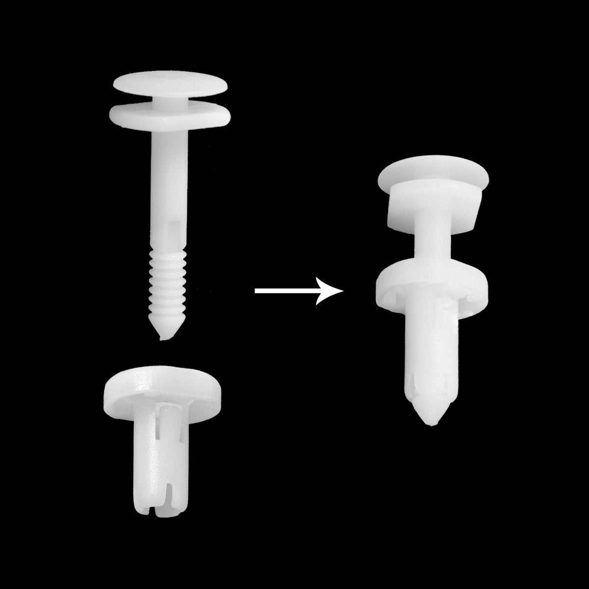 Lantee 20 Pcs Car Door Panel Retainer Clips Replacement For Gm 15960325