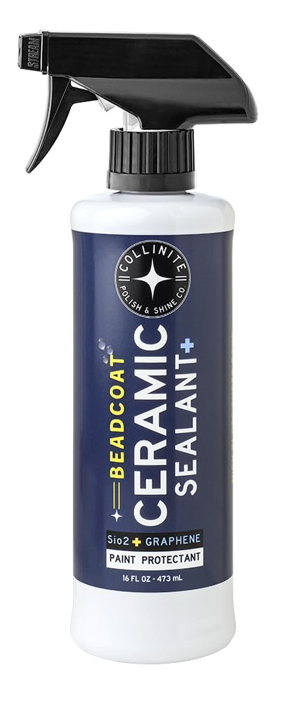 Collinite Beadcoat Ceramic Sealant + Graphene. Slick, High Gloss Shine, Advanced Sio2 Hydrophobics & High Endurance Paint Protec