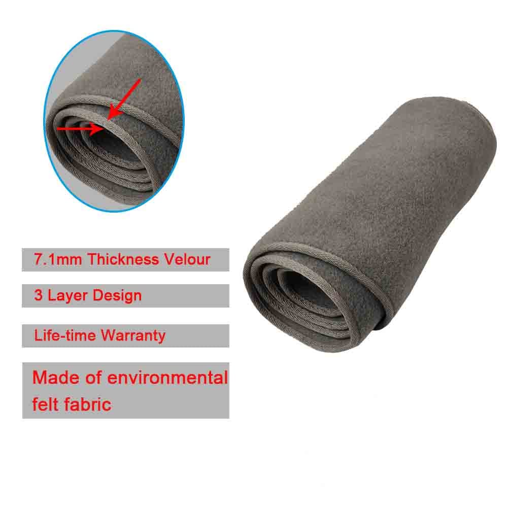 Blibliunit Dash Cover Custom Fit For 1997-2000 Chevy Chevrolet Silverado/Gmc Sierra C1500 C2500 C3500 K1500 K2500 K3500, 1997-19