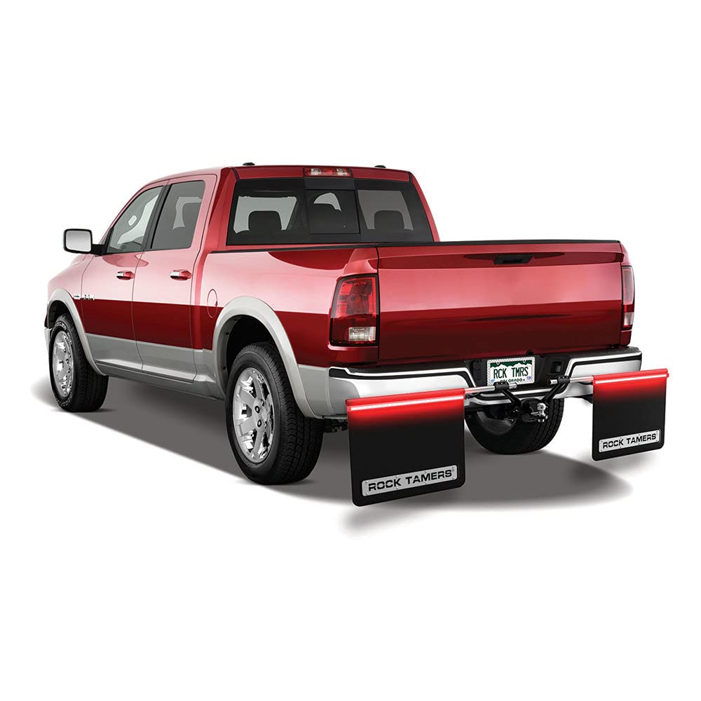 Rock Tamers Mudflap System Rt240 Tail Light Bars Ledblack