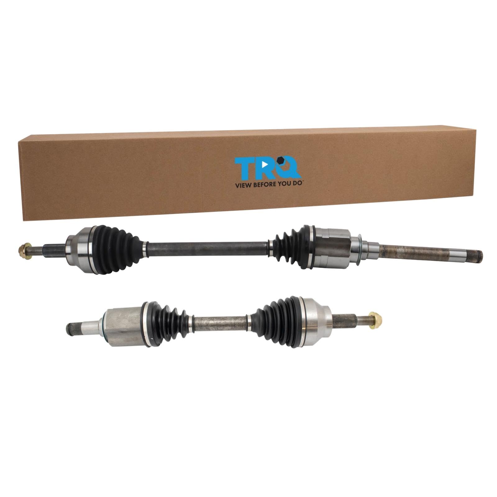 Trq Front Cv Axle Shaft Assembly Set Compatible With 2011-2018 Dodge Durango Jeep Grand Cherokee