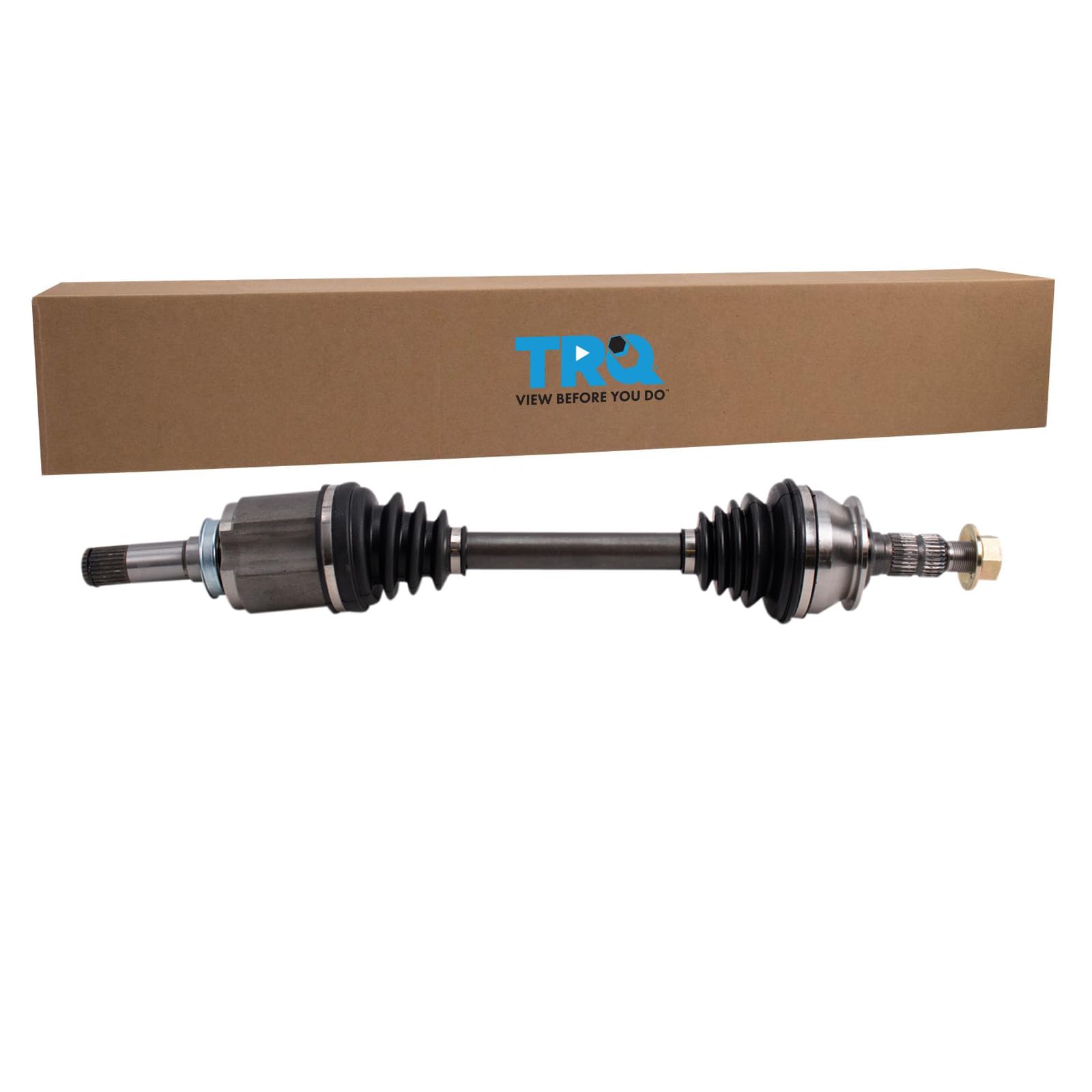 Trq Front Left Cv Axle Shaft Assembly Drivers Side Compatible With 2012-2016 Cadillac Srx