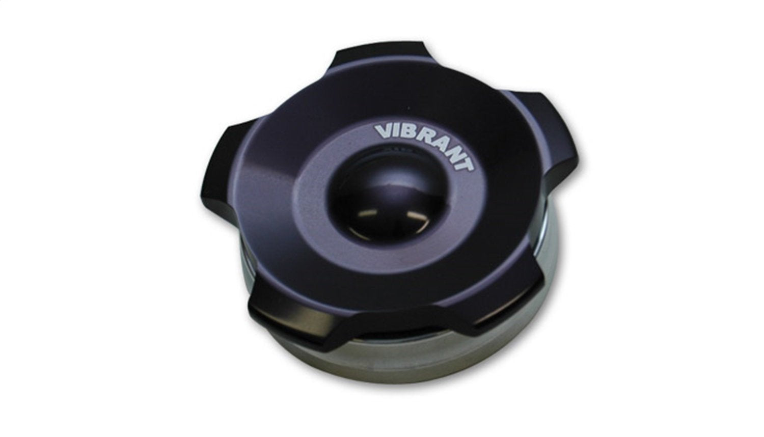 Vibrant Performance Power 11291 Fitting, Weld Bung, Female Threads, 2.25 in. Outside Diameter, 6061 Aluminum, includes Black Ano