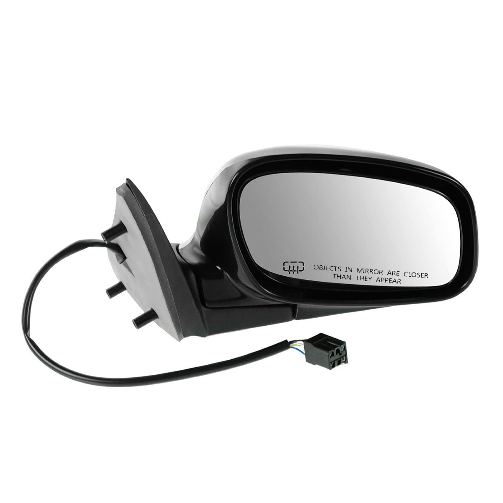 Trq Right Mirror Passenger Side Compatible With 1998-2002 Lincoln Town Car Fo1321204