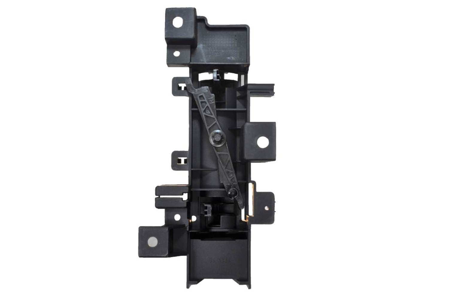 Pt Auto Warehouse Ch-2905A-Rl - Interior Inner Inside Sliding Door Handle, Black Lever - Driver Side Rear