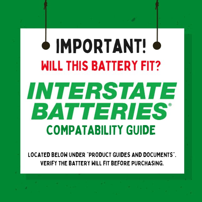 Interstate Batteries Automotive Battery 12V 65Ah 770CCA (MTZ-65) Automobile SLI AGM Starting Replacement Battery (Group Size 65)