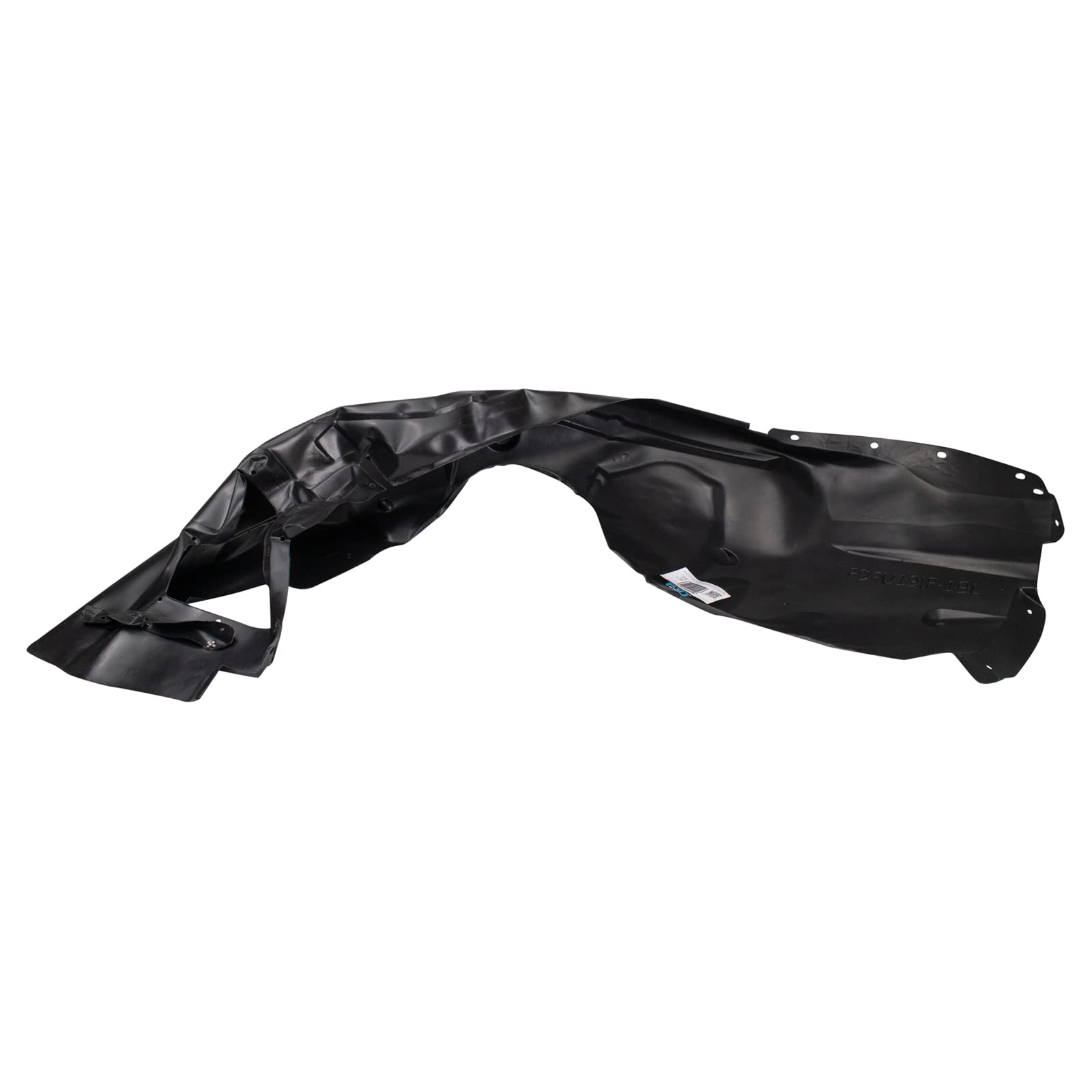 Trq Front Inner Fender Liner Set Compatible With 2017-2019 Ford Fusion Fo1248179 Fo1249179