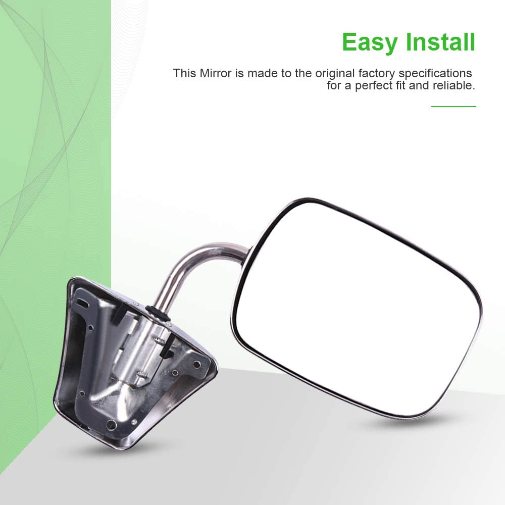 SCITOO Side Mirrors Fit For 1973-1991 For Chevy Blazer Suburban 1973-1987 Pickup Truck 1988-1991 Pickup Truck/For GMC Truck Driv