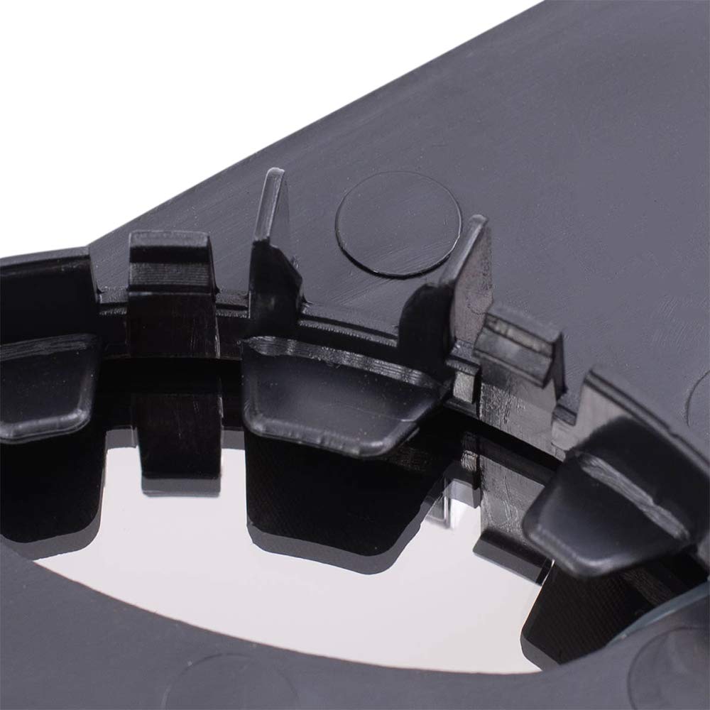 Brock Replacement Passenger Side Clear Mirror Glass And Base Without Heat And Split Glass Compatible With 1999-2007 Golf 1999-20