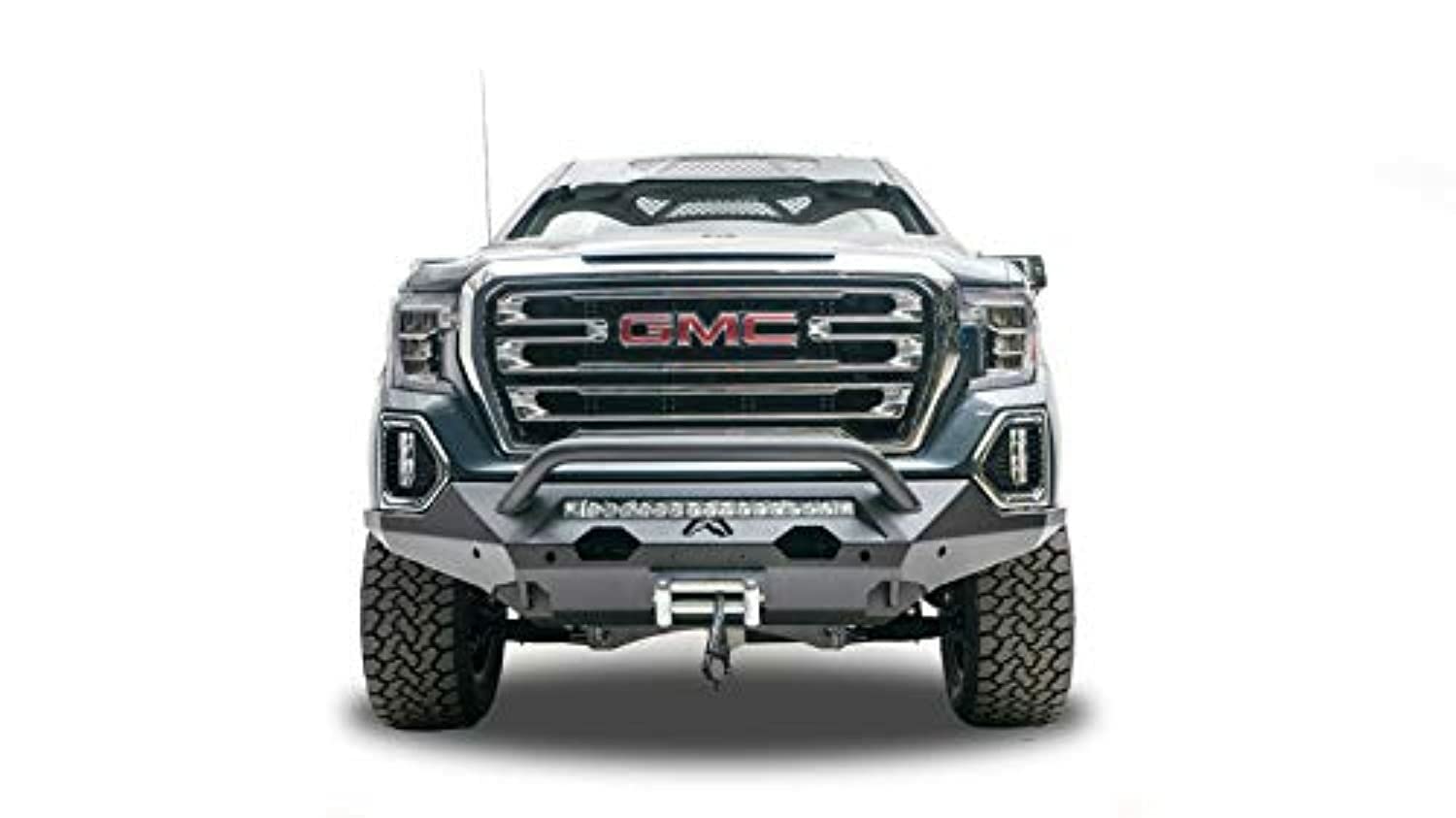 Fab Fours 15-19 Gmc Hd Matrix W/Prnnr, Black (Gm15-X2852-1)