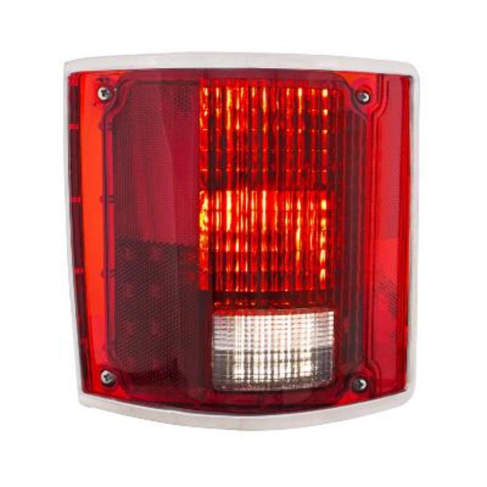 United Pacific Left Hand Sequential Led Tail Lamp With Trim 1973-87 Chevy And Gm Truck