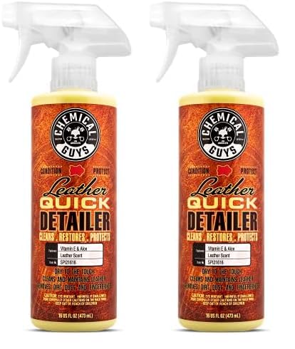 Chemical Guys Spi21616 Leather Quick Detailer For Car Interiors, Furniture, Apparel, Shoes, Sneakers, Boots, And More (Works On