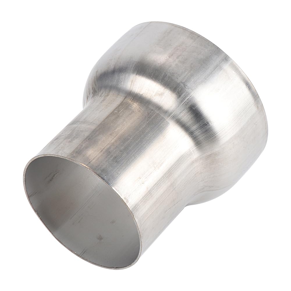 A-Karck Exhaust Adapter Connector 3'' Od To 4'' Od, Exhaust Pipe Reducer 4'' Overall Length 304 Stainless Steel