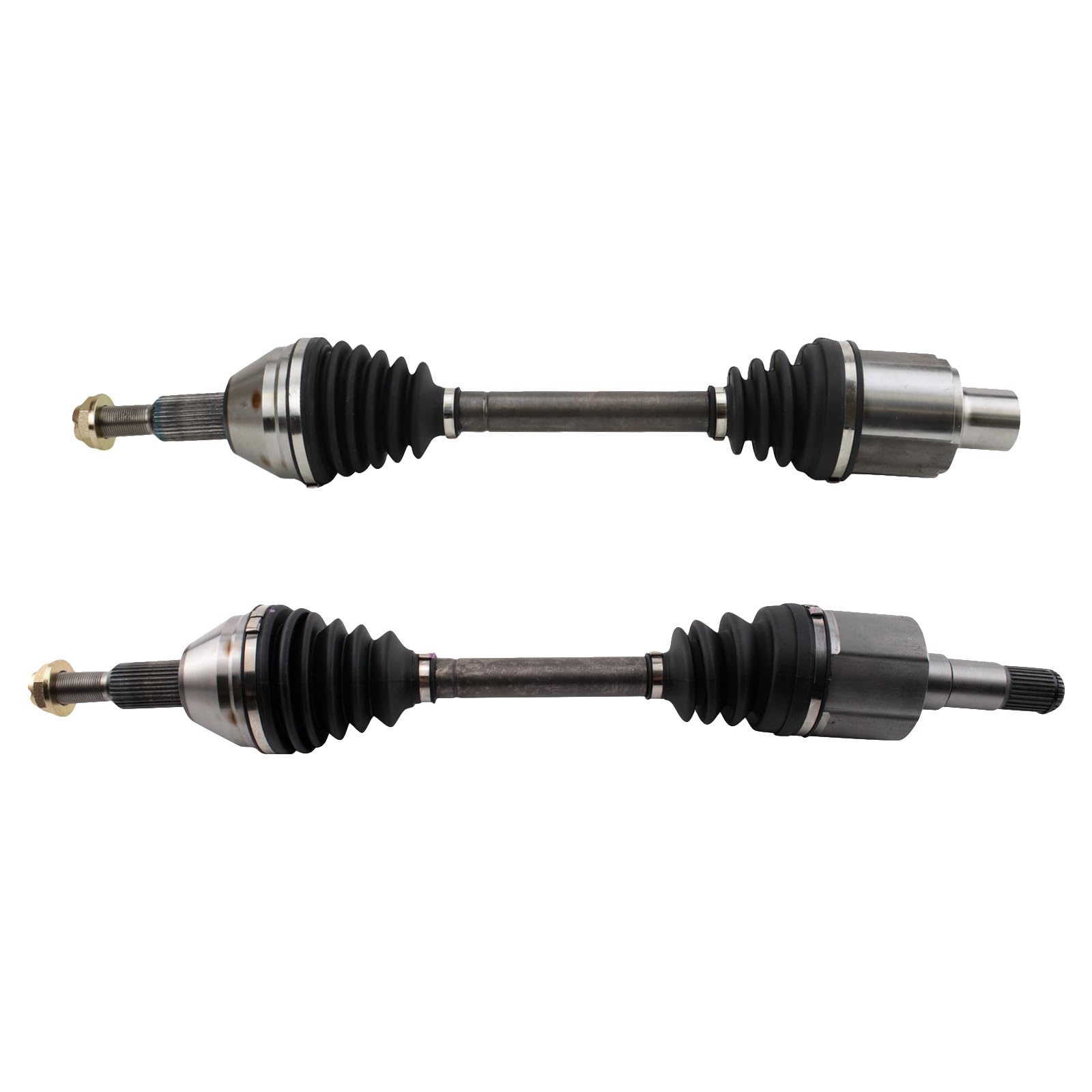 Trq Front Cv Axle Shaft Assembly Set Compatible With 2007-2008 Chrysler Pacifica