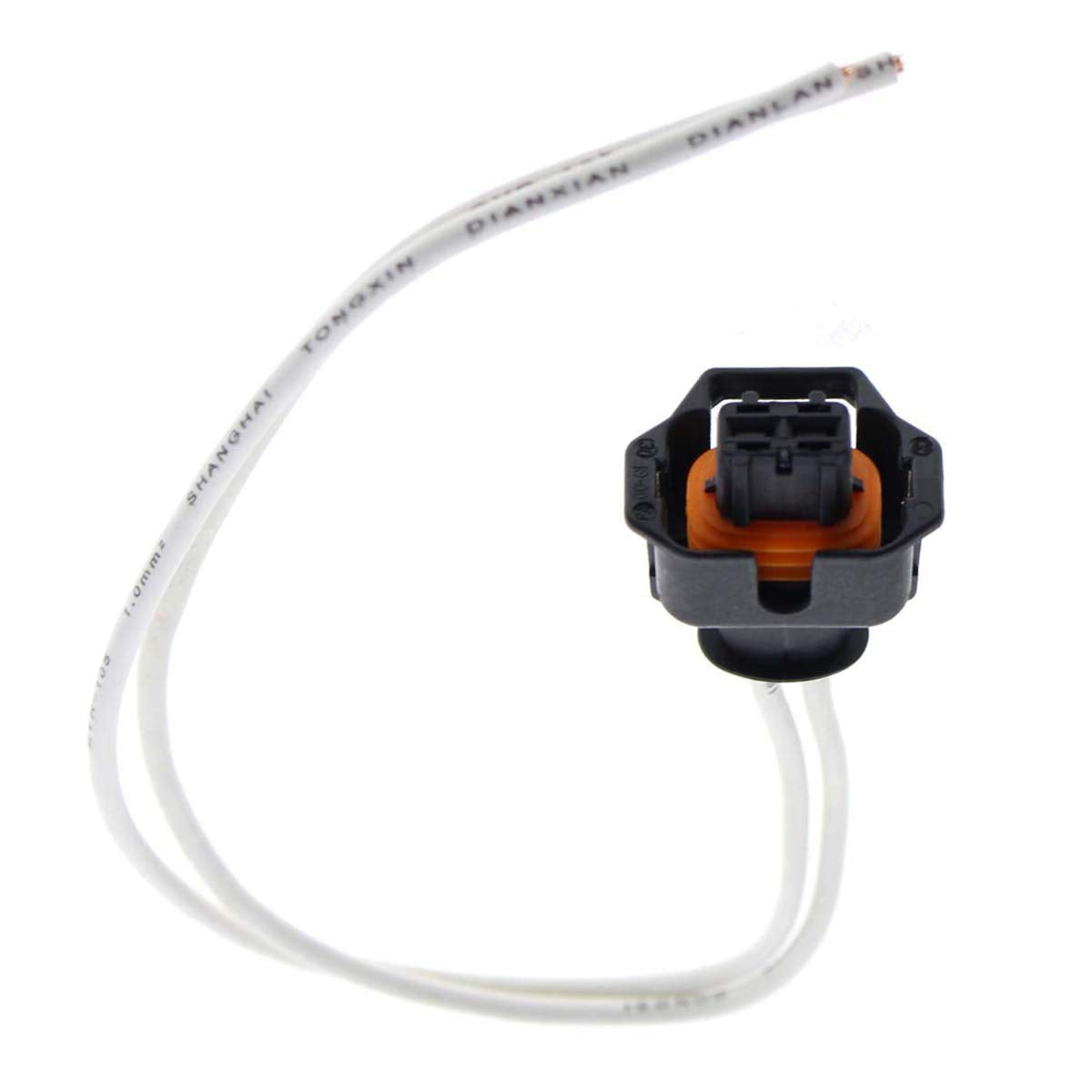 Motoall 2Pcs Fuel Injector Repair Connector Harness Pigtail For Lly Lbz 6.6L Duramax