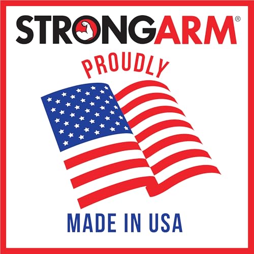 Strongarm 4352 Honda Accord Hood Lift Support 1998-02, Pack Of 1,Black And Chrome