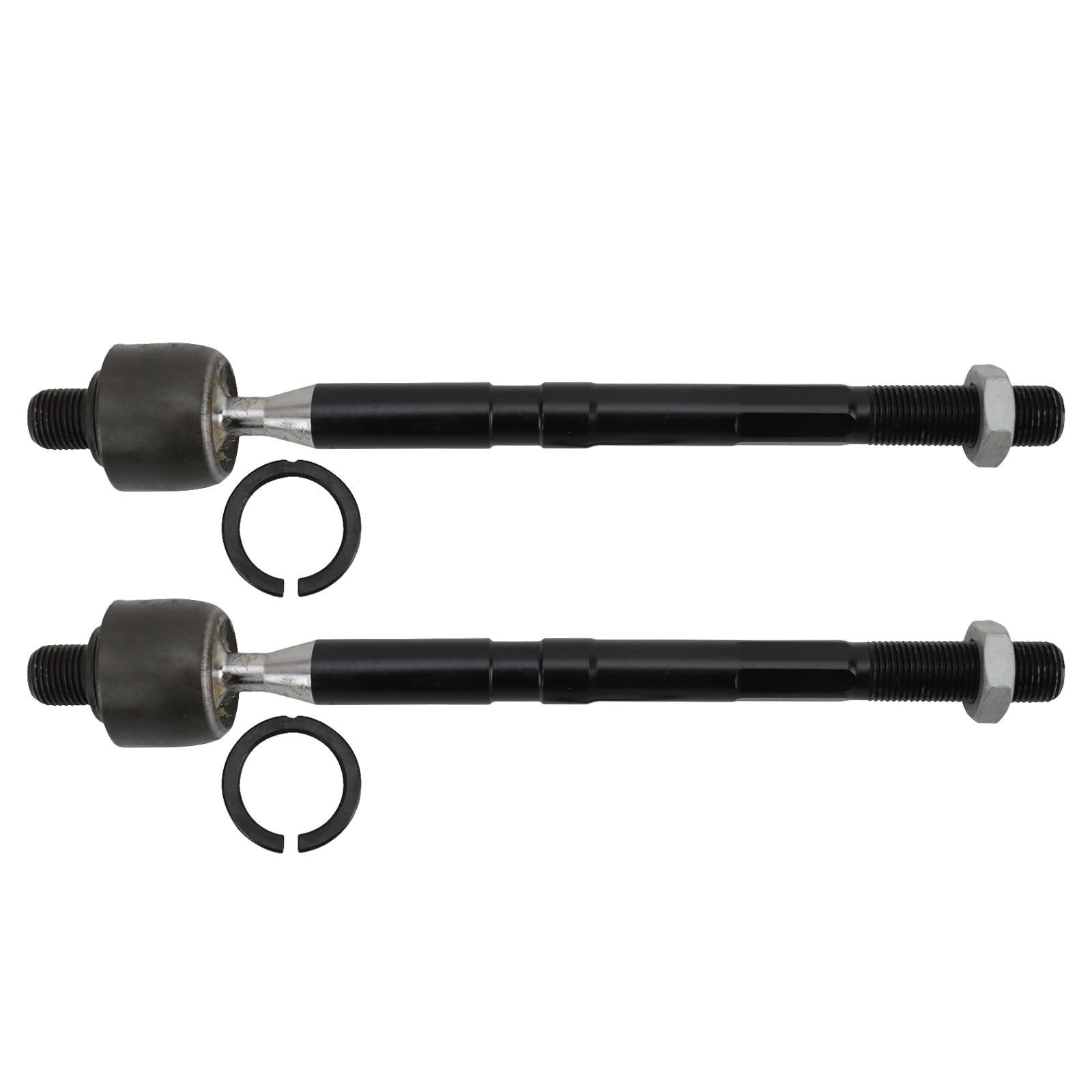 TRQ Front Inner Tie Rod Set Compatible with 2014-2018 Kia Forte 2014-2016 Forte Koup Forte5