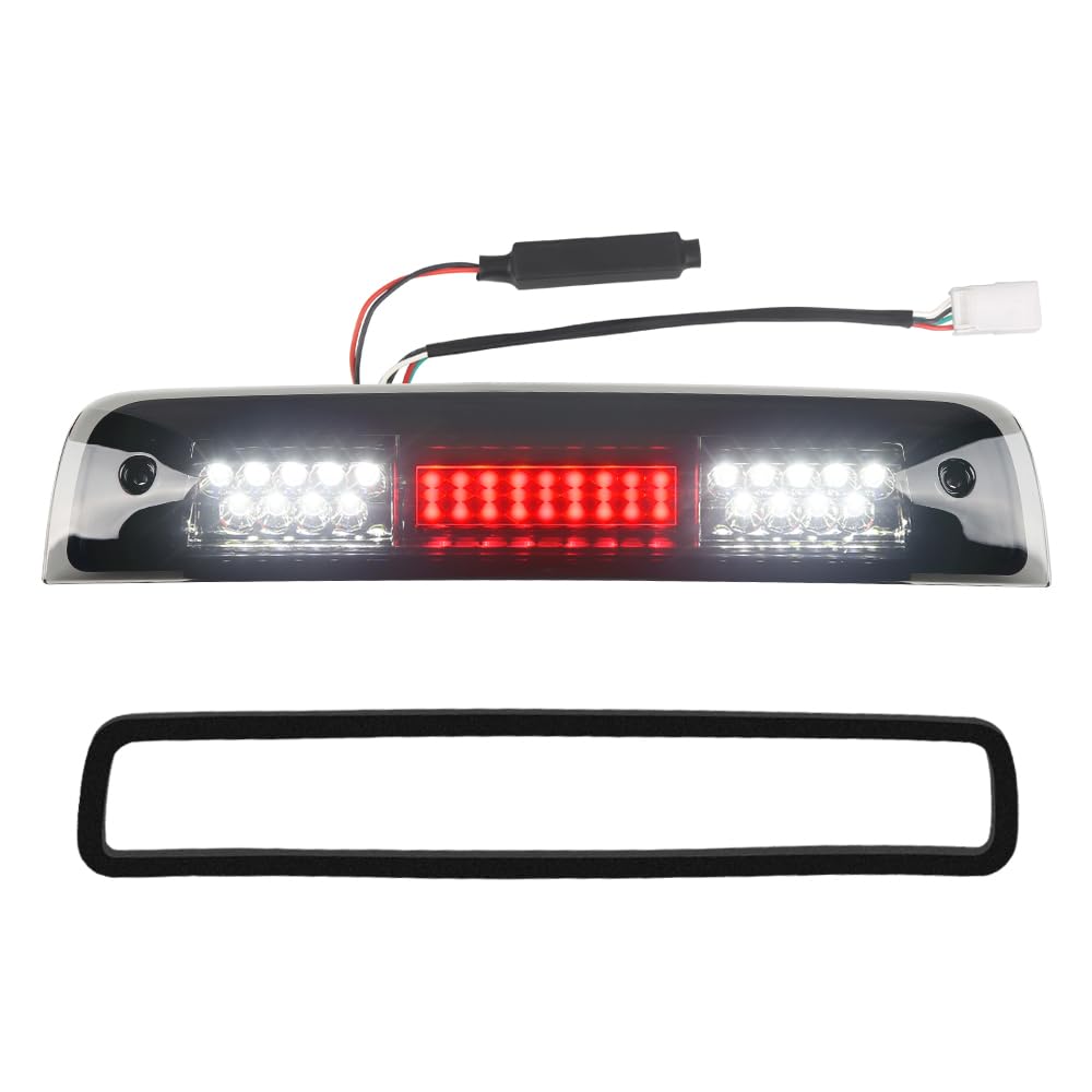 RAVSOFT LED 3rd Third Brake Light Smoked Lens with Seal Gakset For 2009-2018 Dodge Ram 1500 2500 3500 High Mount Stop Lamp Assem