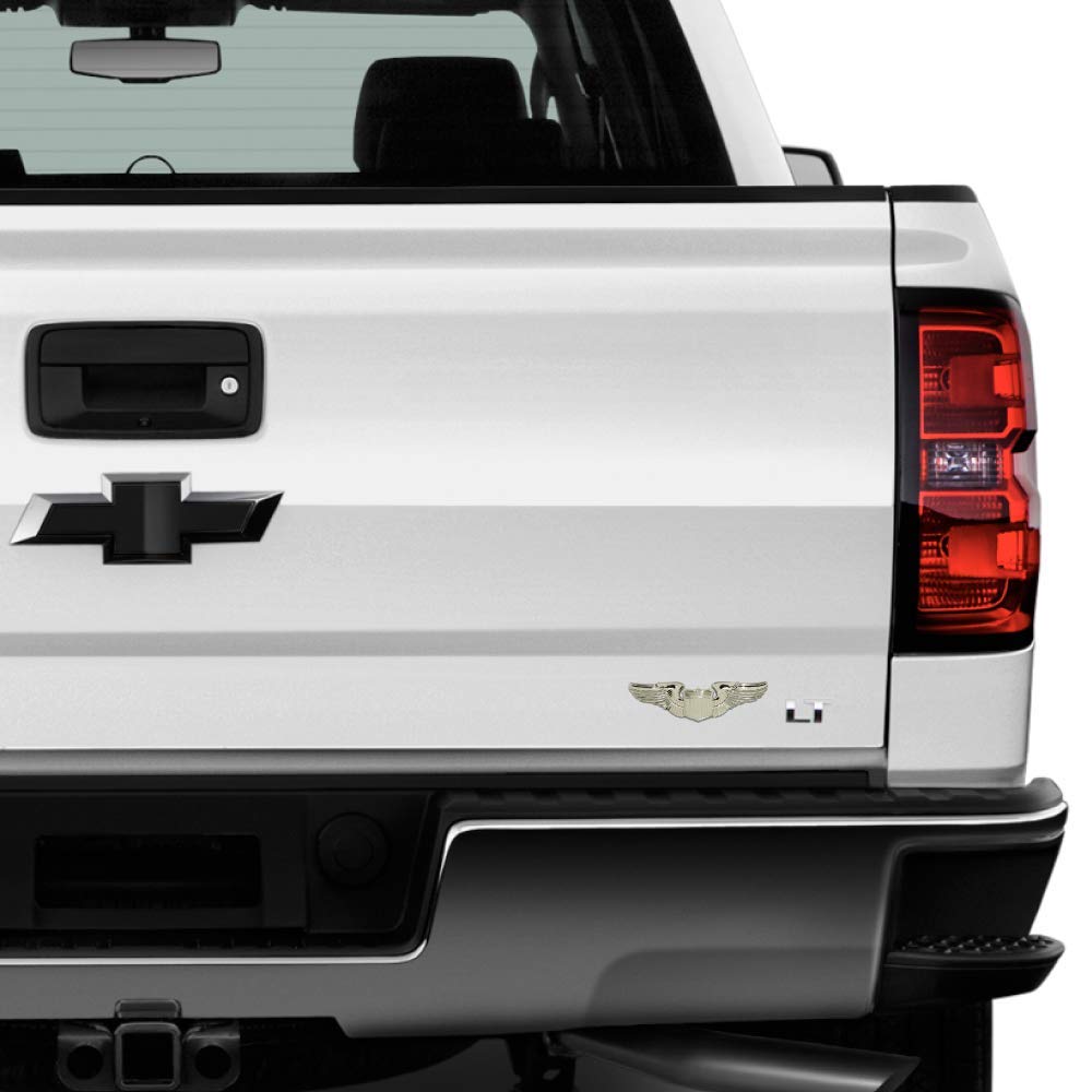 Air Force Pilot Metal Decal Auto Emblem