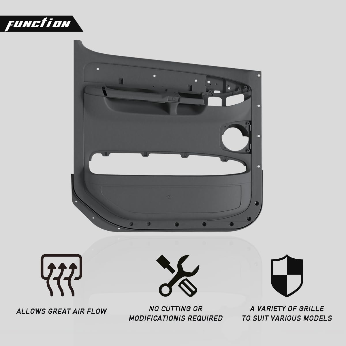 Right Cab Door Panel for Freightliner 1996-2010 Freightliner Century Columbia Trucks