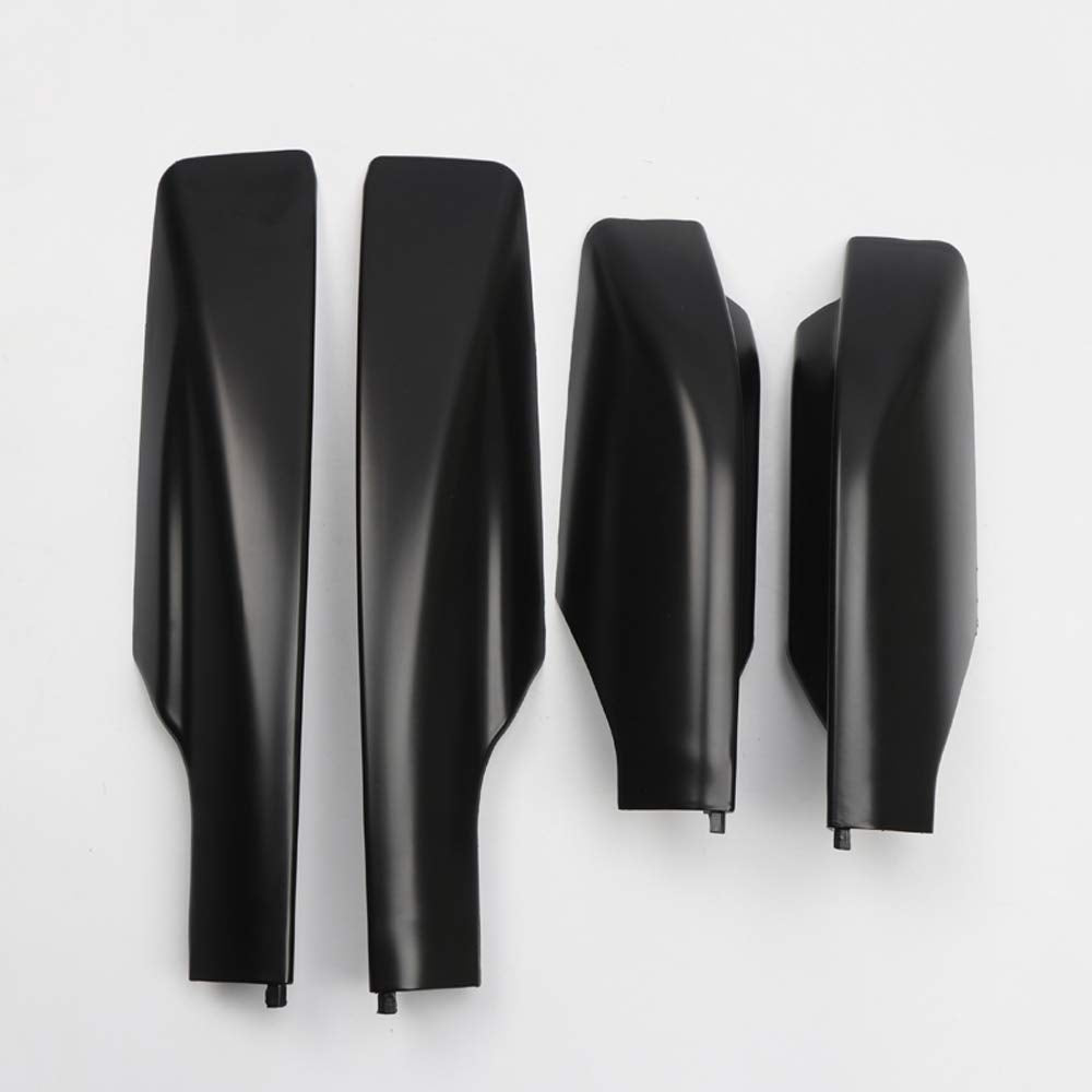 High Flying Car Accessories Black Roof Rack Rails End Cap Protection Cover Shell For Toyota Rav4 2006-2012