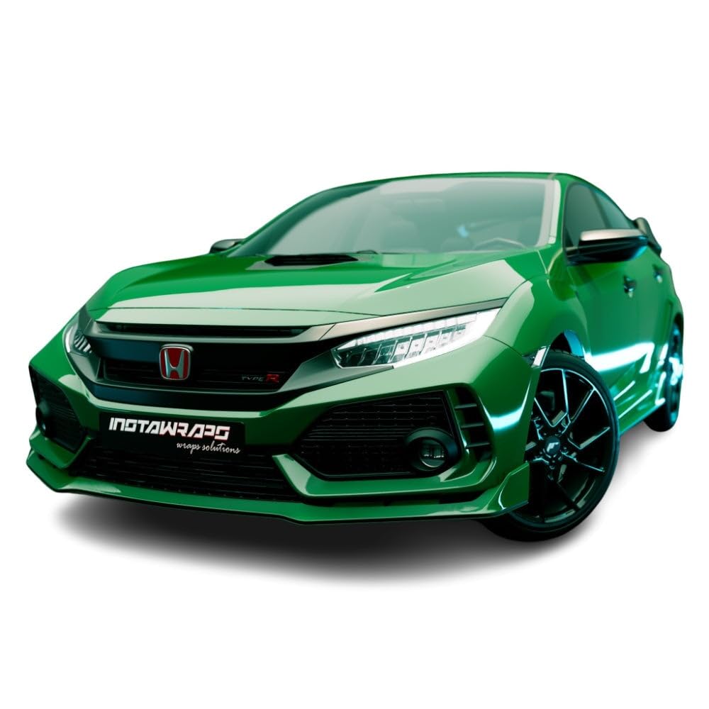 3M Car Wrap Roll 2080 High Gloss Green Envy | Hg336 | (5Ft X 1Ft (5 Sq/Ft)) | Automotive Vinyl Wrap For Cars - Car Interior Wrap