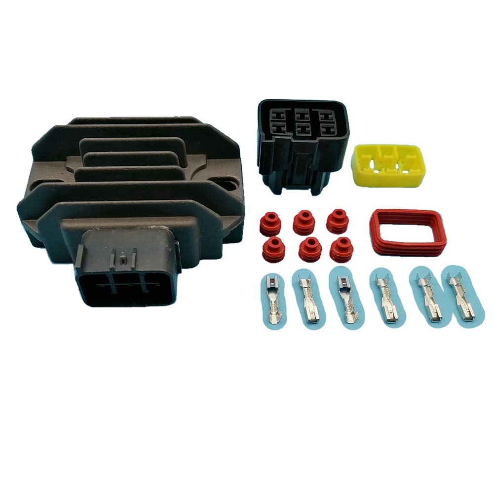 Tuzliufi Voltage Regulator Rectifier Compatible With Arctic Cat Kawasaki Suzuki Dvx400 Kfx400 Kfx450R Kx250F Kx450F Ltf250 Ltz25