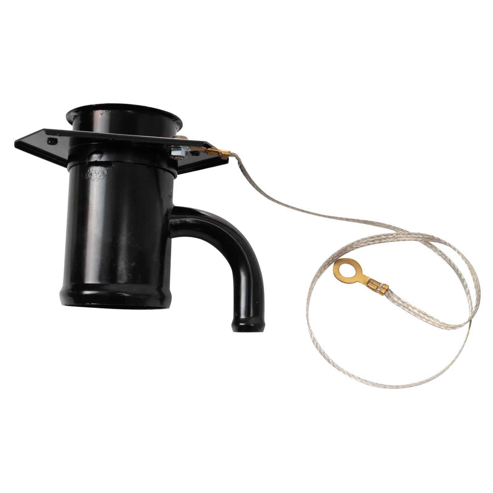 Trq Fuel Tank Filler Neck Black Compatible With 1992-1997 Chevrolet C1500 K1500 Gmc