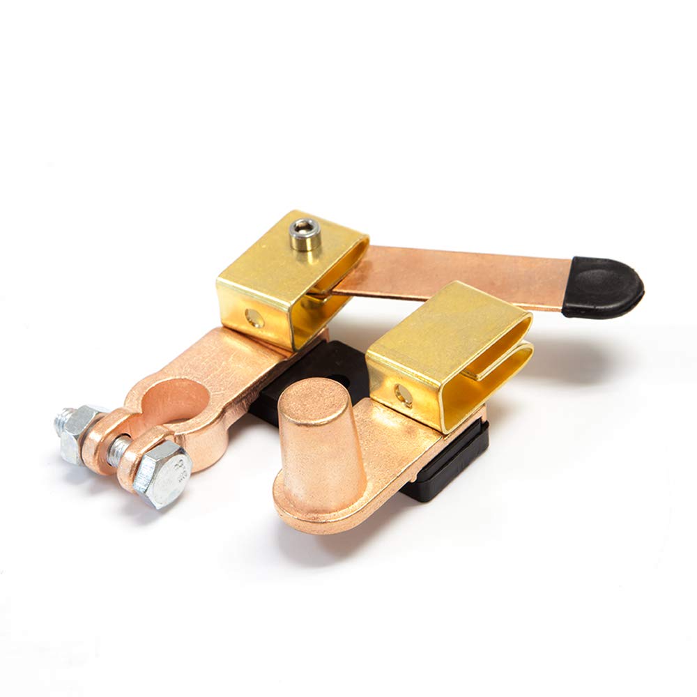 Battery Knife Switch Top Post Battery Disconnect For Auto Car Rv Boat Truck Vehicle 12-24V Cutoff Shut Off Switch Negative Post
