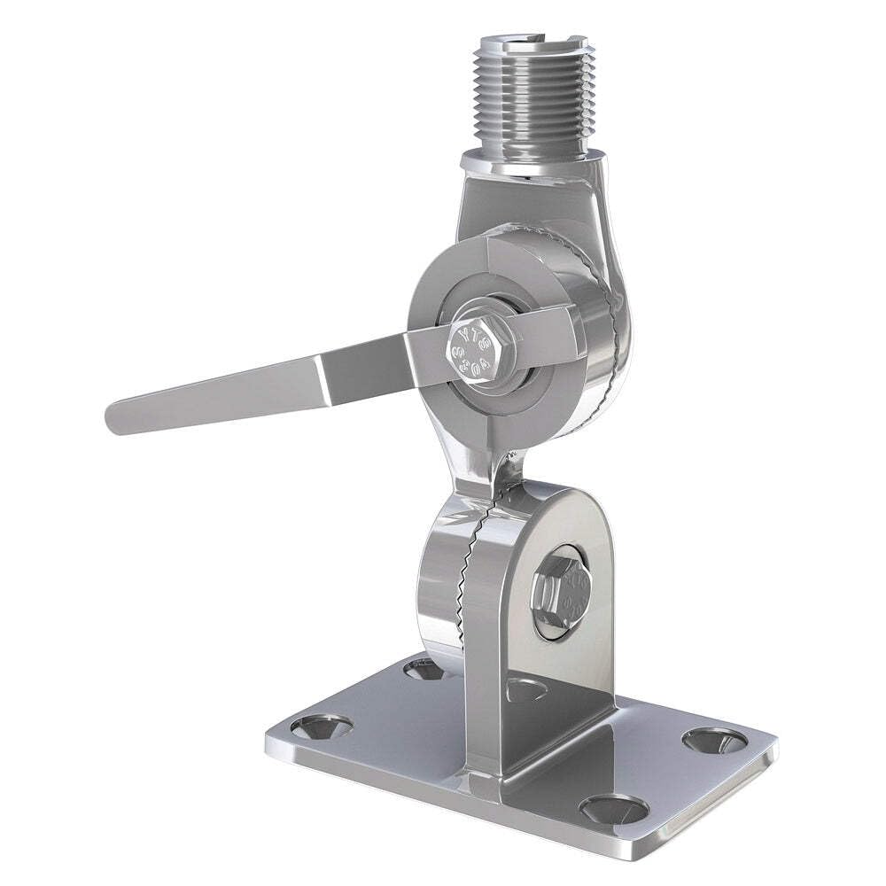 Shakespeare Ratchet Mount Shakespeare 4187-BX Ratchet Mount, Stainless Steel w/Handle,